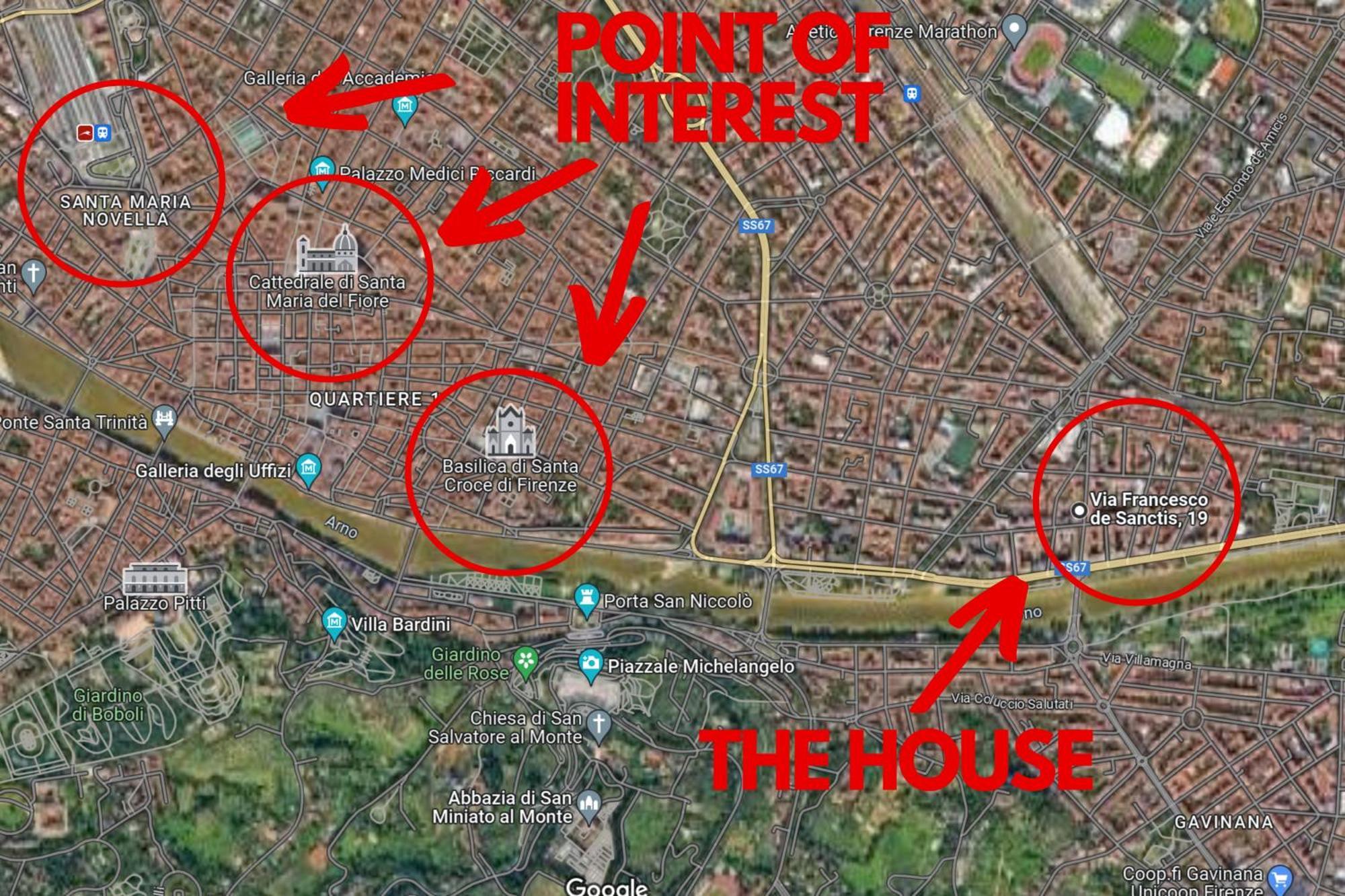 Wifi Ac & 2 Bathrooms Verrazzano Bridge Apartment Florenz Exterior foto